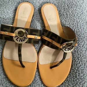 SOLD!!!Fendi Slides